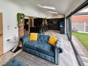 Open plan kitchen living area- click for photo gallery